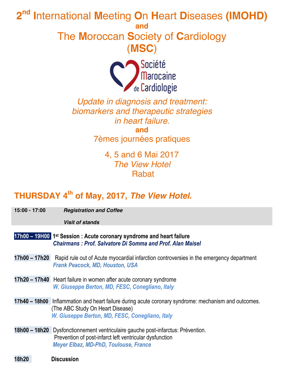 2nd International  Meeting On Heart Diseases